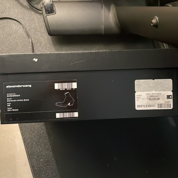 Alexander Wang Donovan Ankle Boots-new in box w/bag - Picture 5 of 6